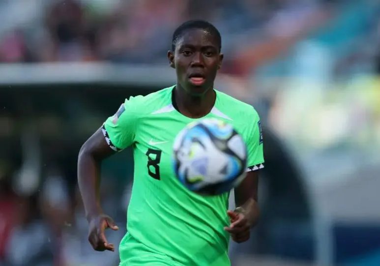 Super Falcons Forward Oshoala to Arrive at Camp Ahead of Super Falcons Forward Oshoala to Arrive at Camp Ahead of