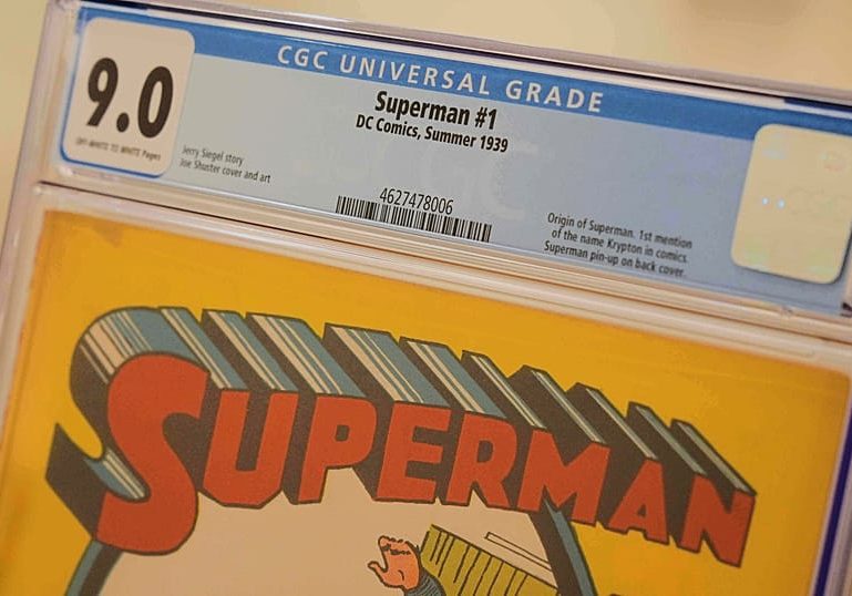 Rare Superman comic book found in attic breaks world record at auction