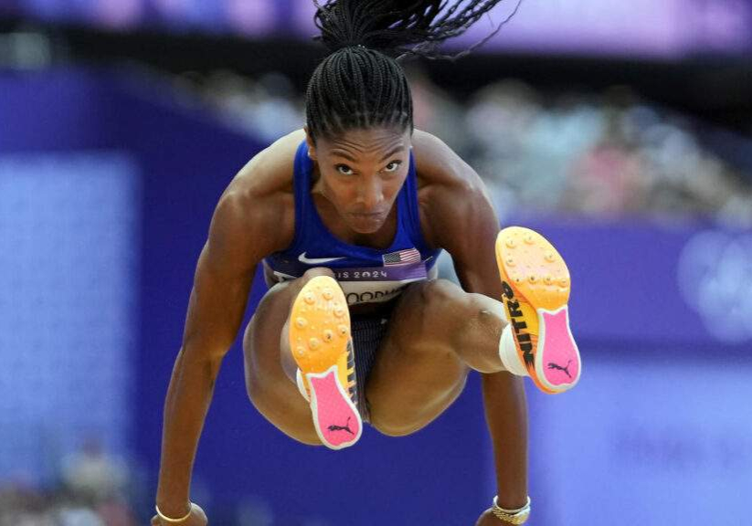 Tara Davis Woodhall Wins Gold in Long Jump at 2024 Olympics