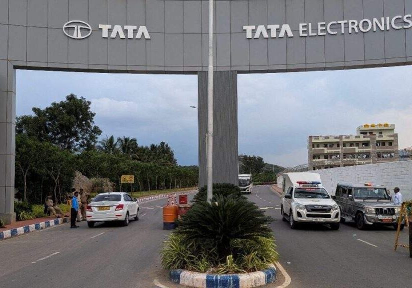 Tata Electronics restarts ops after fire at Tamil Nadu plant Tata Electronics restarts ops after fire at Tamil Nadu plant