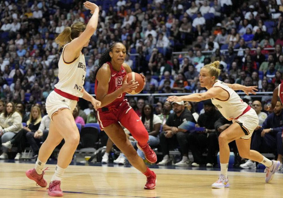 Team USA Dominates Germany in Olympic Warmup