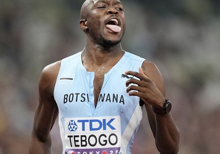 Letsile Tebogo qualifies for 200m semi-finals in Tokyo championships