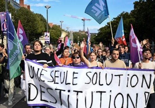 Tens of thousands protest Macron's 'power grab' in France Tens of thousands protest Macron's 'power grab' in France