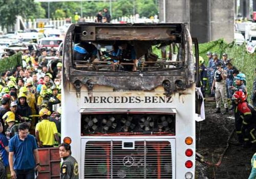 Thai School Bus Inferno Kills Hundreds
