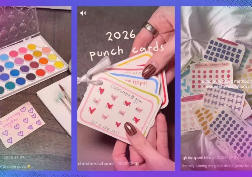 Why everyone on TikTok is using punch cards to hit their goals