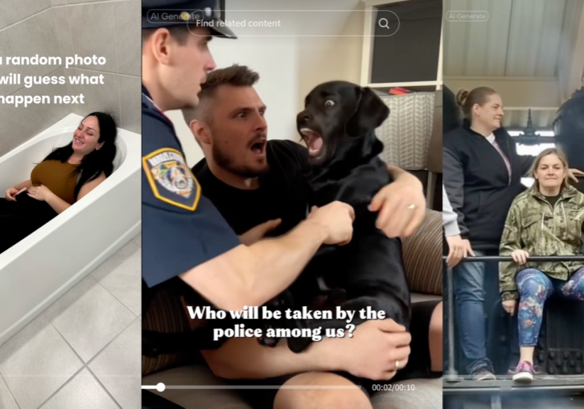 An absurd TikTok trend lets AI finish your photo