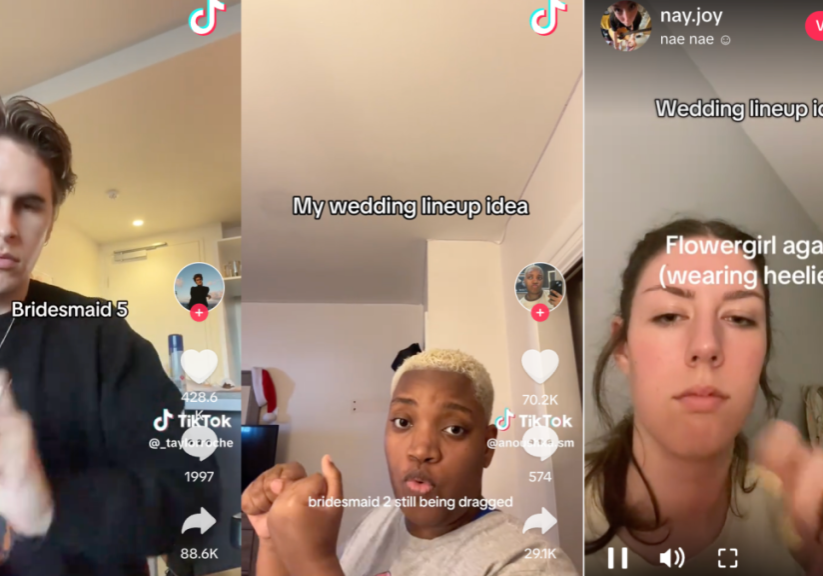 TikTok is plotting your perfect wedding entrance
