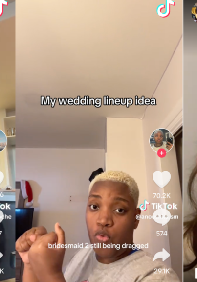 TikTok is plotting your perfect wedding entrance