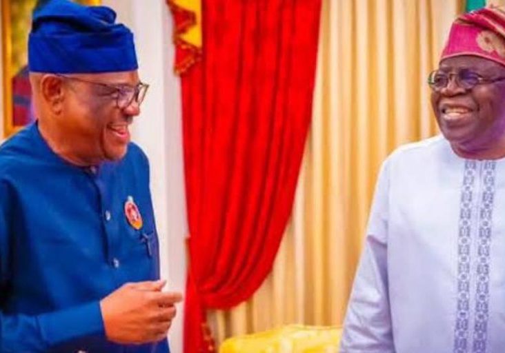 Even though you belong to another party' - Tinubu sends birthday message to Wike