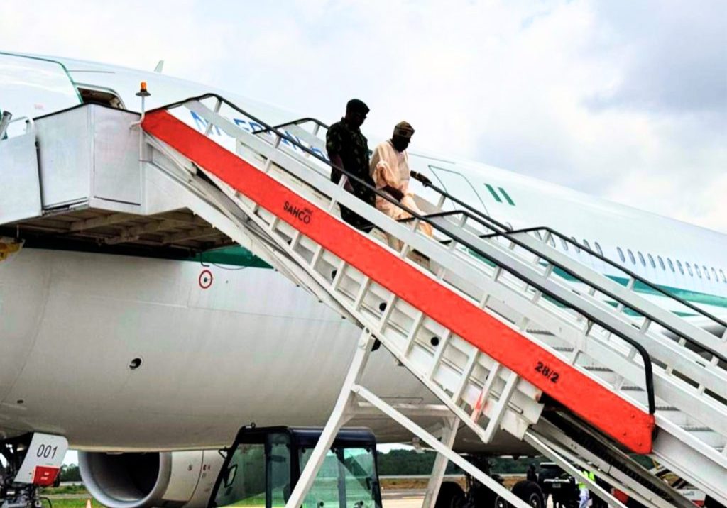 Tinubu arrives Ibadan for Olubadan coronation