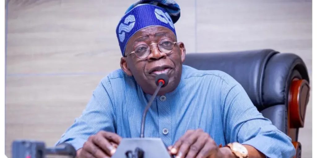 Tinubu describes coalition as 'political IDPs' Tinubu describes coalition as 'political IDPs'