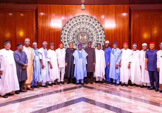 Tinubu hails governors for backing tax reform bills Tinubu hails governors for backing tax reform bills