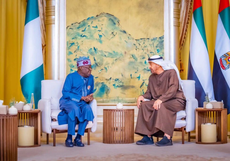 Tinubu invites UAE president to Nigeria