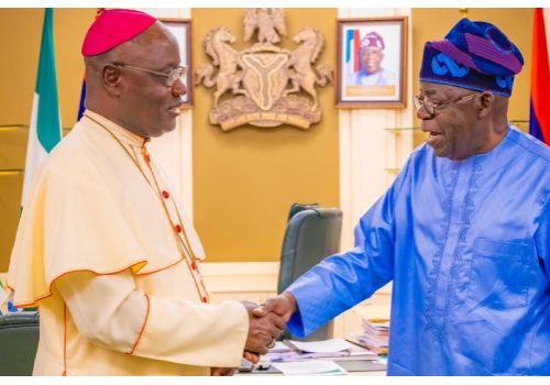 Tinubu meets Catholic Archbishop Kaigama — Daily Nigerian