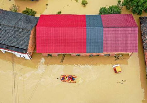 Torrential Rain Causes Devastation in China While Nation Grapples with Torrential Rain Causes Devastation in China While Nation Grapples with