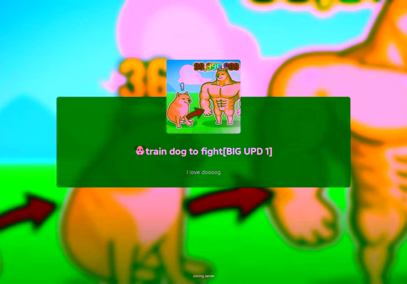 Roblox Train Dog to Fight