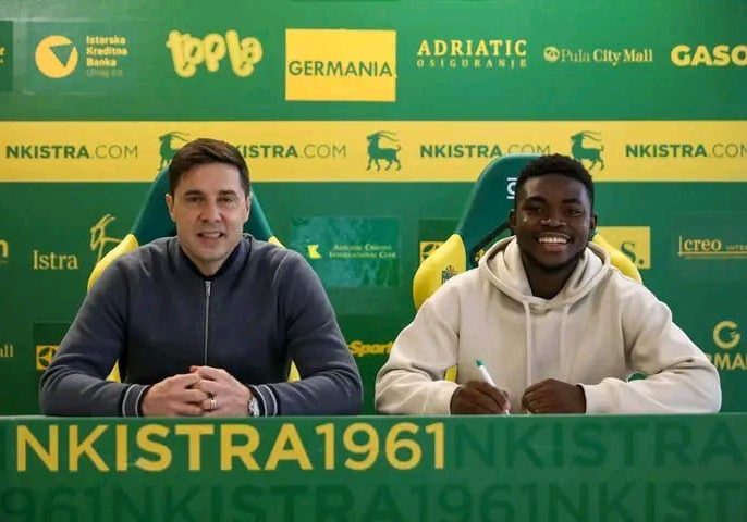Transfer: Croatian club, Nkistra sign Flying Eagles forward