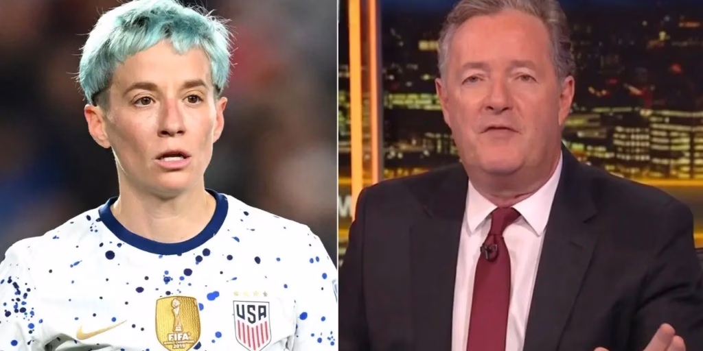 Transgender: 'You're such a fraud' - Piers Morgan slams Megan Transgender: 'You're such a fraud' - Piers Morgan slams Megan Rapinoe for calling Trump depraved