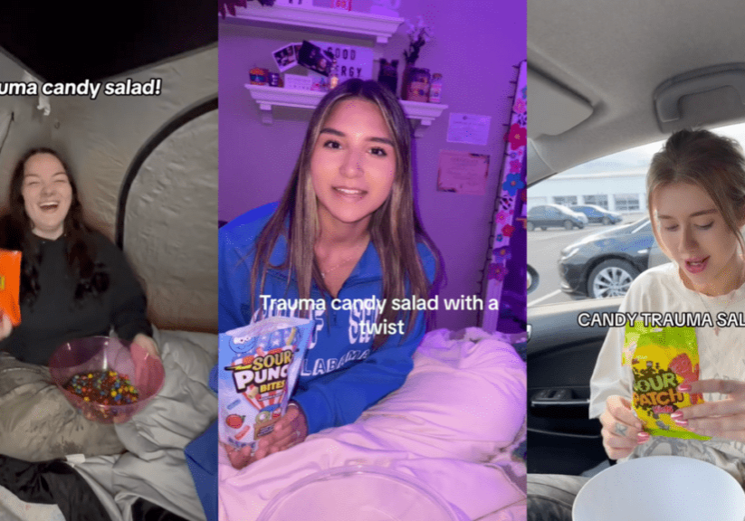 Trauma Candy Salad: TikTok's Dark Humor Cure