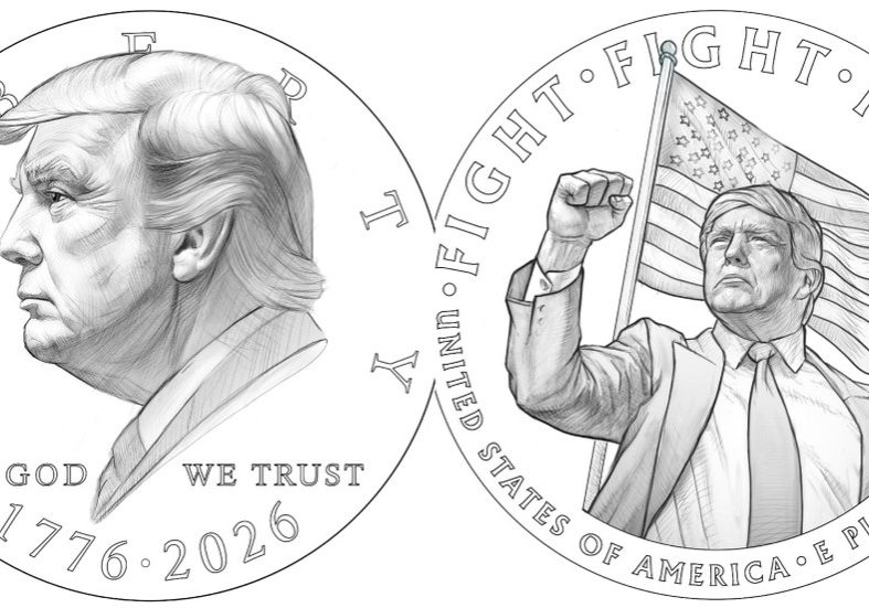 US Treasury unveils draft design of coin with Trump’s profile — RT World News