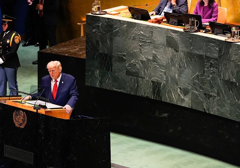 Trump slams UN climate policy and immigration at assembly Trump slams UN, Europe in fiery UN General Assembly speech