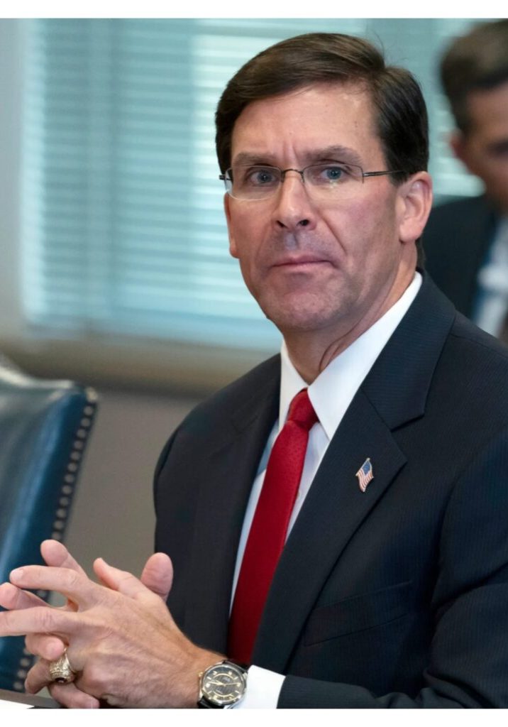 Trump withdraws security details from ex-US Defense Secretary Esper