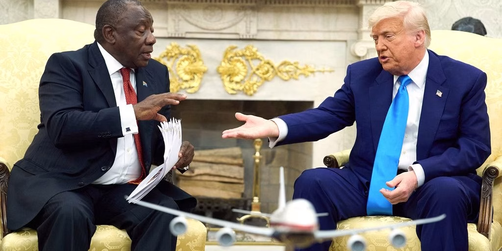 Trump's 'White Genocide' Claim Sparks Diplomatic Fallout with South Africa What went wrong during Ramaphosa - Trump meeting?