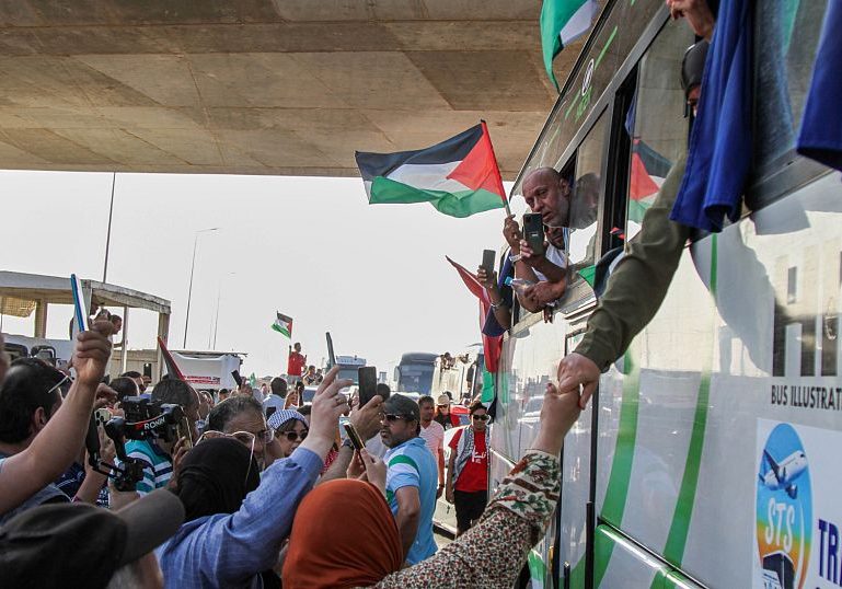 Land convoy leaves Tunisia for Gaza, in an effort to break Israel's siege