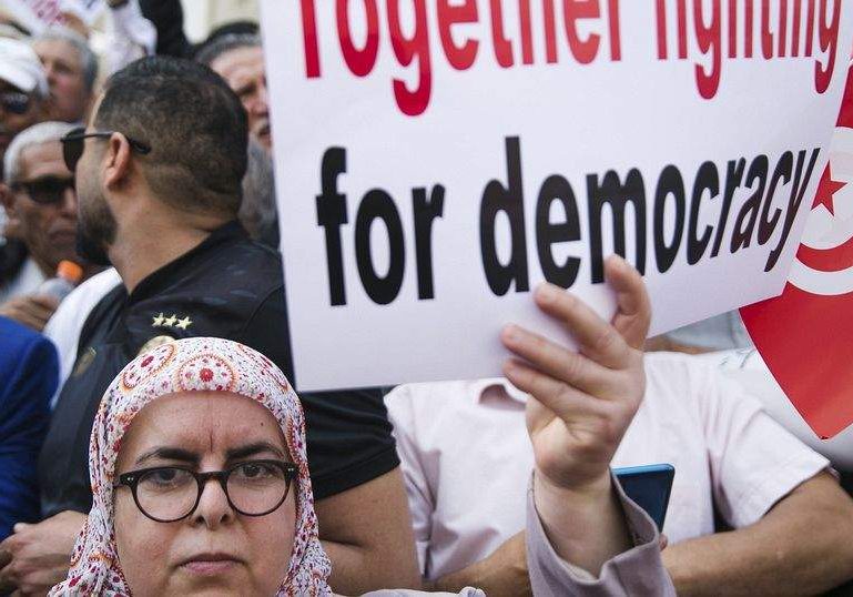 Tunisians Protest Election Disputes and Crackdown Tunisians Protest Election Disputes and Crackdown