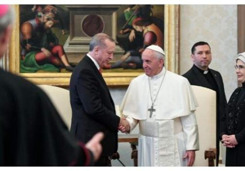 Turkish President Urges Pope to Condemn "Perverse Propaganda" at Olympics Turkish President Urges Pope to Condemn "Perverse Propaganda" at Olympics