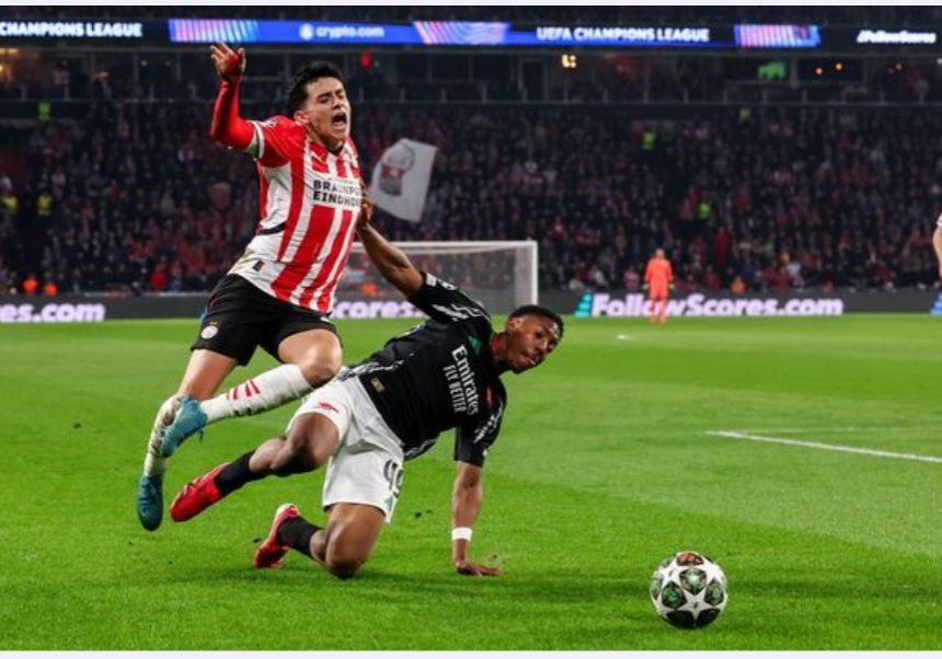 UCL: Lewis-Skelly should've been sent off against PSV - Ex- UCL: Lewis-Skelly should've been sent off against PSV - Ex- PGMOL chief, Hackett