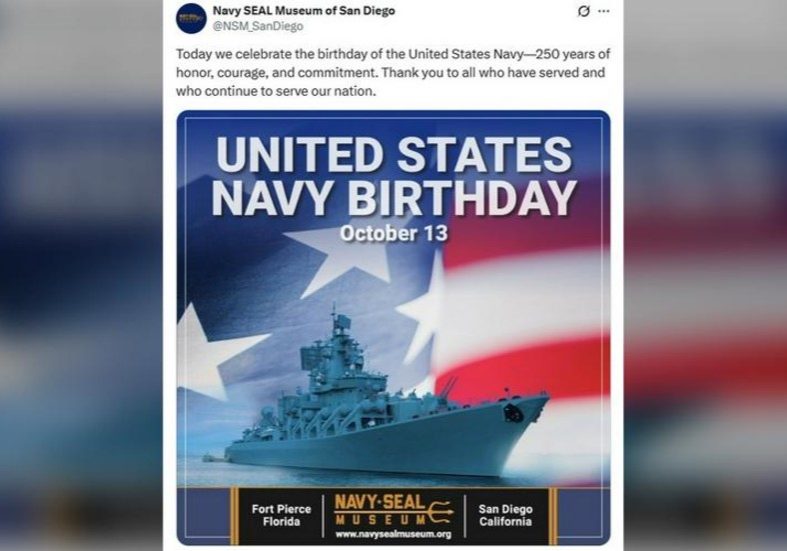 US Navy 250th anniversary marred by Russian warship gaffes US Navy anniversary posts feature Russian warships (IMAGES) — RT World News