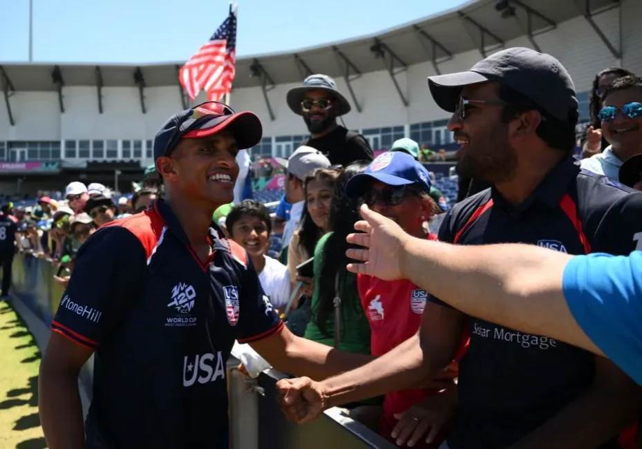 USA bowler Nosthush USA bowler Nosthush