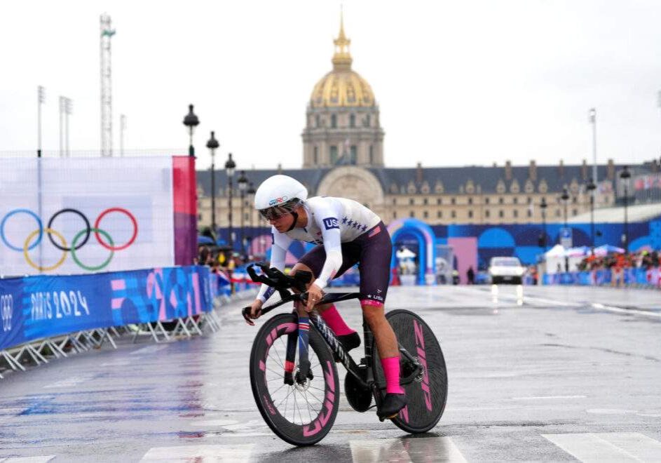 USA's Chloe Dygert Wins Bronze in Women's Time Trials at USA's Chloe Dygert Wins Bronze in Women's Time Trials at