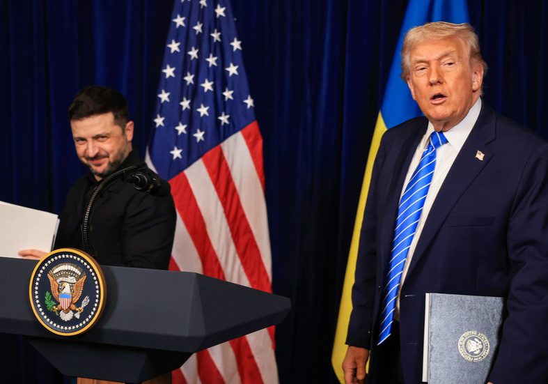 Zelensky claims to be discussing US deployment to Ukraine with Trump — RT World News