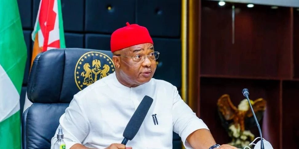 Uzodinma begs unknown gunmen to lay down arms at APC Uzodinma begs unknown gunmen to lay down arms at APC woman leader's internment