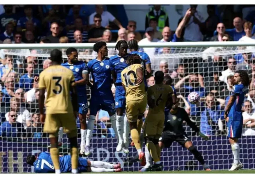 EPL: Why VAR cancelled Eze's free-kick goal against Chelsea