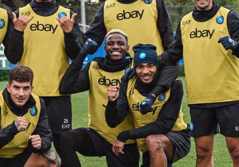 Victor Osimhen Returns to Napoli Training for Atalanta Showdown