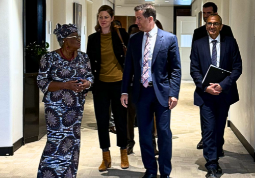 PHOTOS: WTO DG Okonjo-Iweala, Swiss Parliament Leaders Meet, Discuss Tariff, Trade