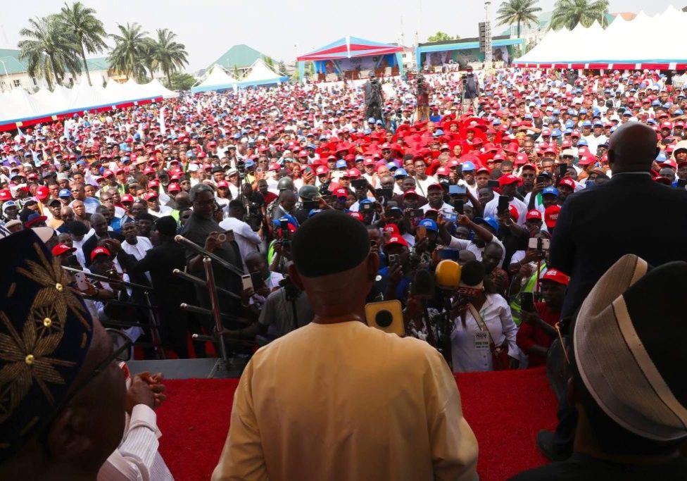 Wike storms Obio/Akpor, pledges massive votes for Tinubu in 2027