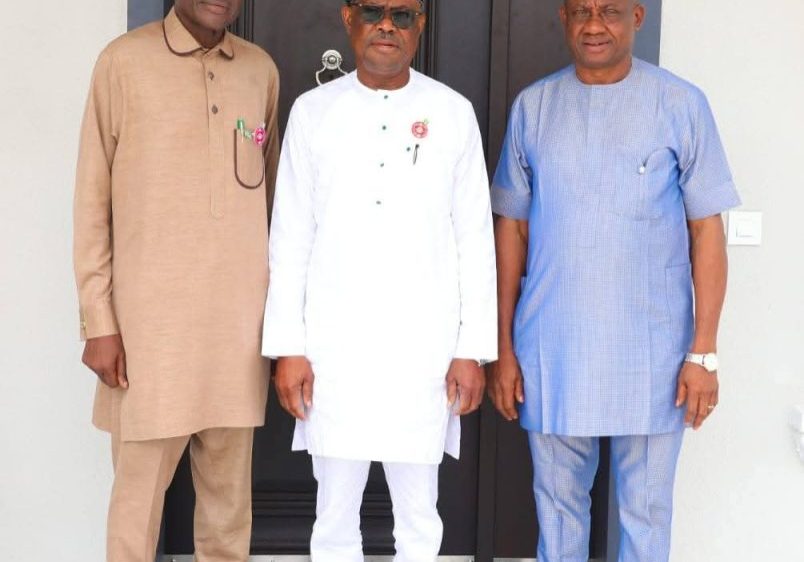 2027: Wike meets Rivers PDP, APC chairmen