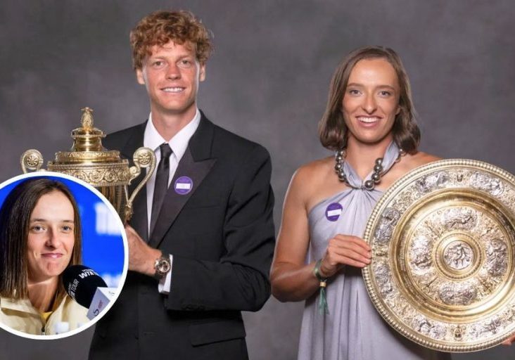 Wimbledon champs Iga Swiatek and Jannik Sinner share dance moment Jannik Sinner and Iga Swiatek shared a dance at the Wimbledon Champions