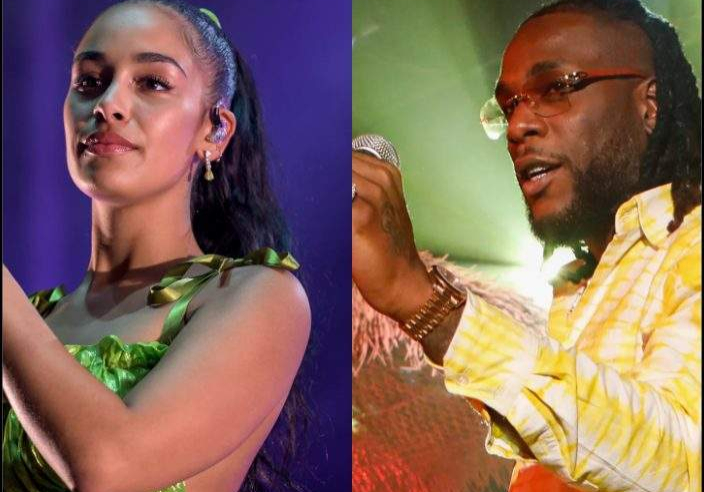 Working with Burna Boy sick Jorja Smith Working with Burna Boy sick Jorja Smith