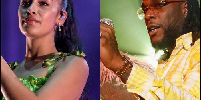 Working with Burna Boy sick Jorja Smith Working with Burna Boy sick Jorja Smith