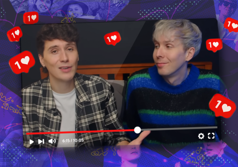YouTube stars Dan Howell and Phil Lester confirm romance Dan and Phil's relationship reveal video is a masterclass in parasocial awareness