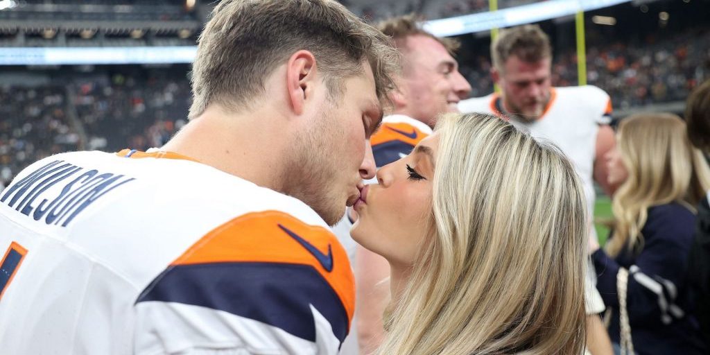 Zach Wilson’s 26th: Wife Nicolette Shares Wedding Photos & Sweet Denver Broncos v Las Vegas Raiders - Source: Getty