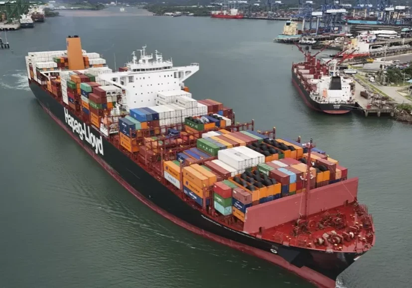 a cargo ship sails through the panama canal in panama city thursday june 13 2024