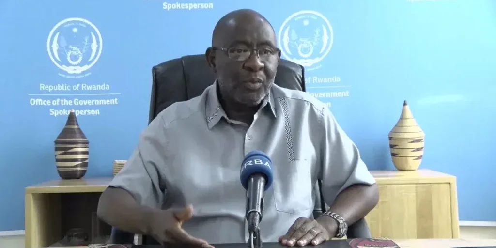 alain mukuralinda rwandan deputy government spokesman in kigali rwanda on jul 9 2024 alain mukuralinda rwandan deputy government spokesman in kigali rwanda on jul 9 2024
