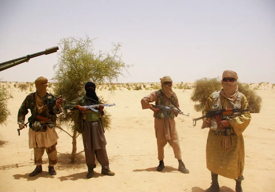 archive photo from 24 april 2012 fighters from the islamist group ansar dine stand guard