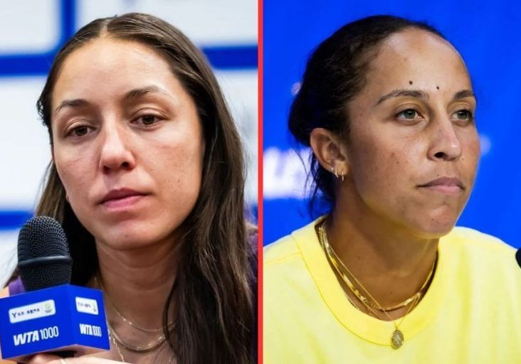 Jessica Pegula (left), Madison Keys (right), Sources: Getty